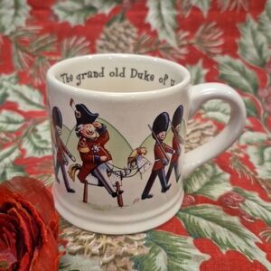 Anderton Pottery 1890 "The Grand Old Duke of York" Children's Mug ~ EUC